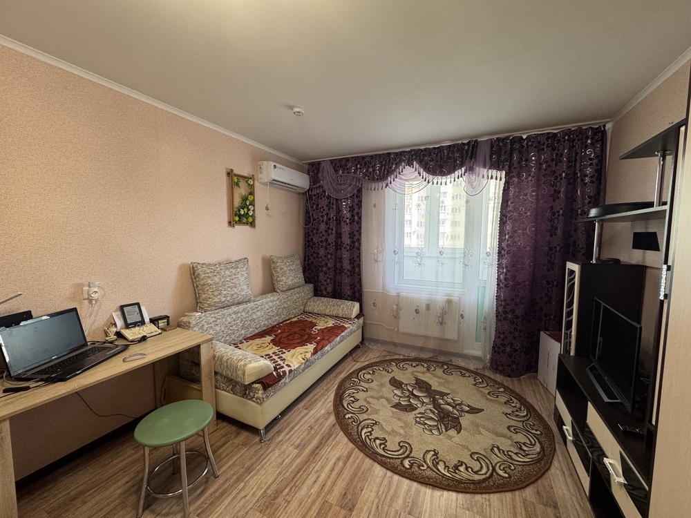 Студия 28 кв.м, 2/16