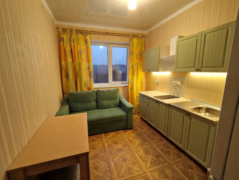 1-к. квартира 36 кв.м, 2/3
