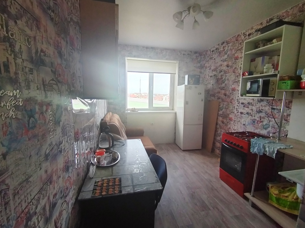 1-к. квартира 34 кв.м, 3/3