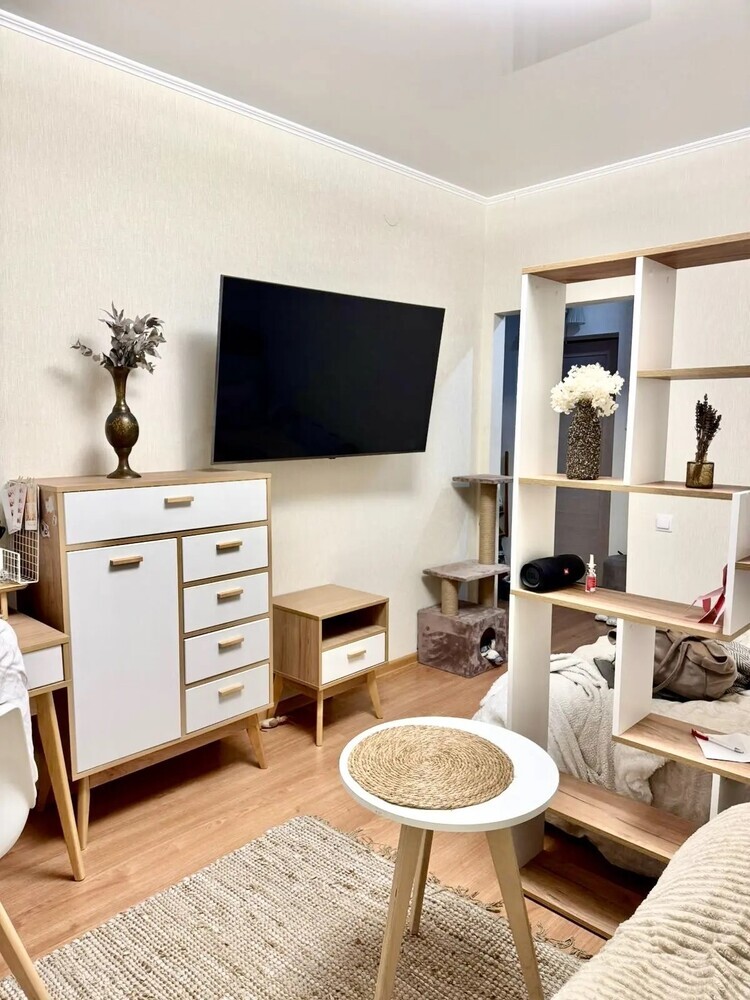 1-к. квартира 34.3 кв.м, 2/9