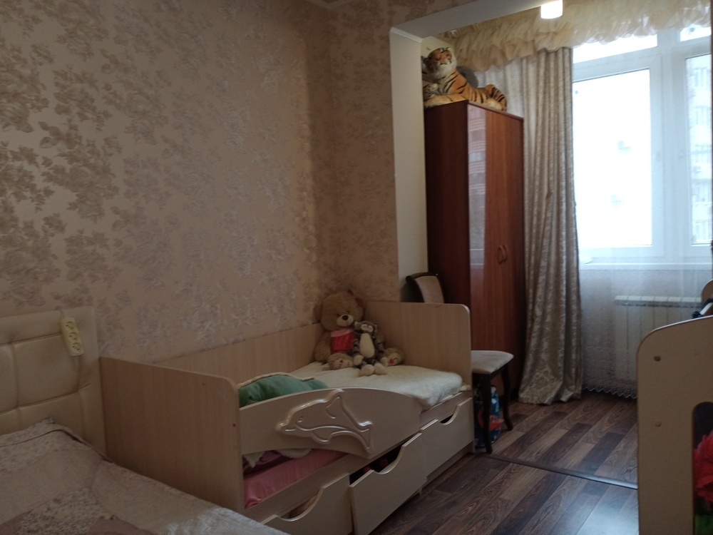 1-к. квартира 51.6 кв.м, 3/13
