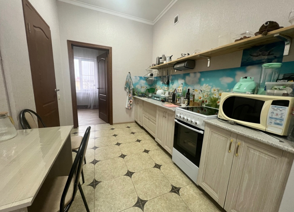 1-к. квартира 39 кв.м, 3/3