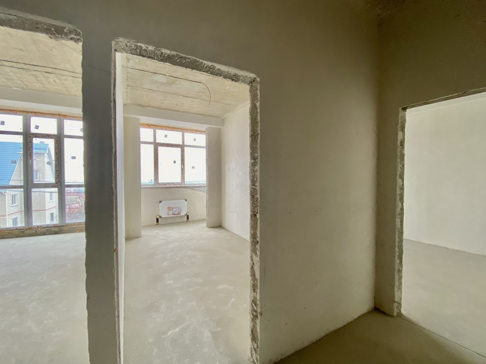 2-к. квартира 60.6 кв.м, 3/3