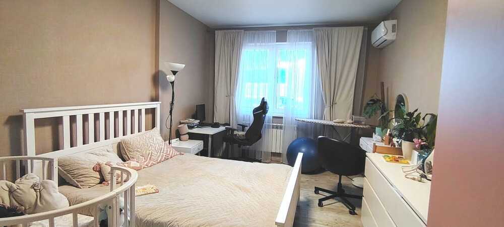 2-к. квартира 61.3 кв.м, 1/9