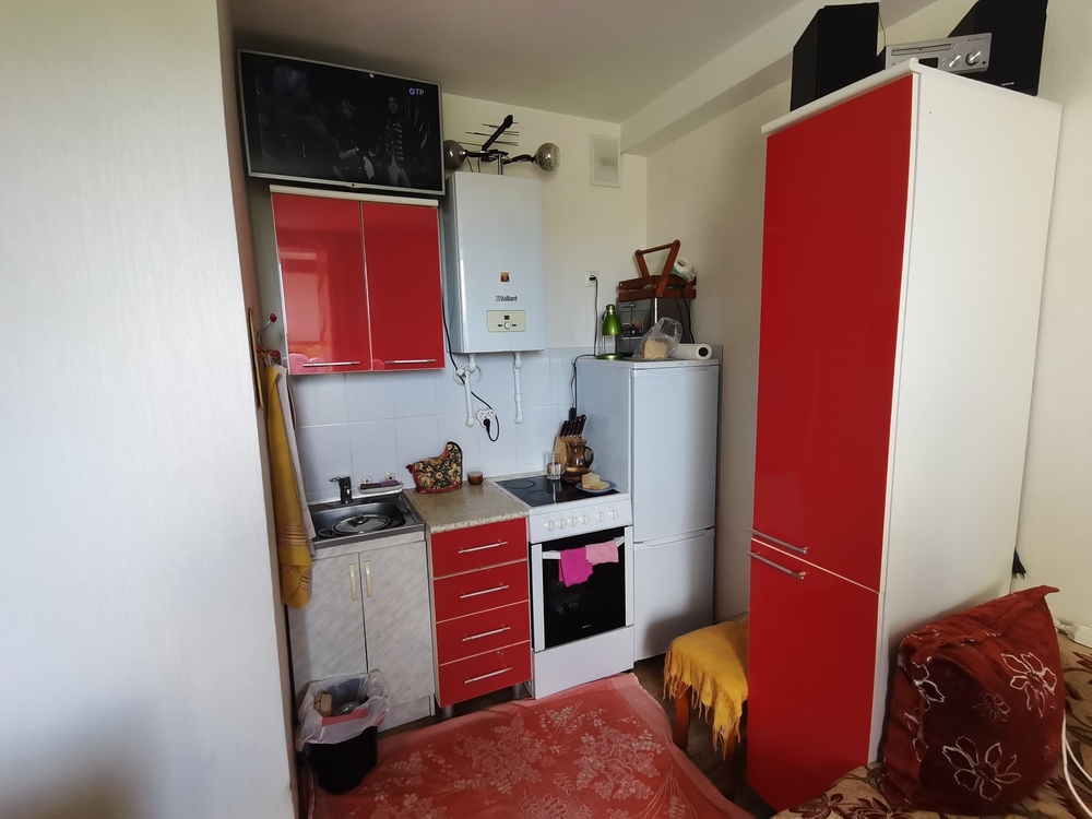 1-к. квартира 30 кв.м, 3/7