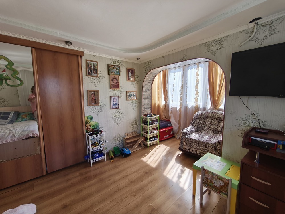 1-к. квартира 50 кв.м, 3/4