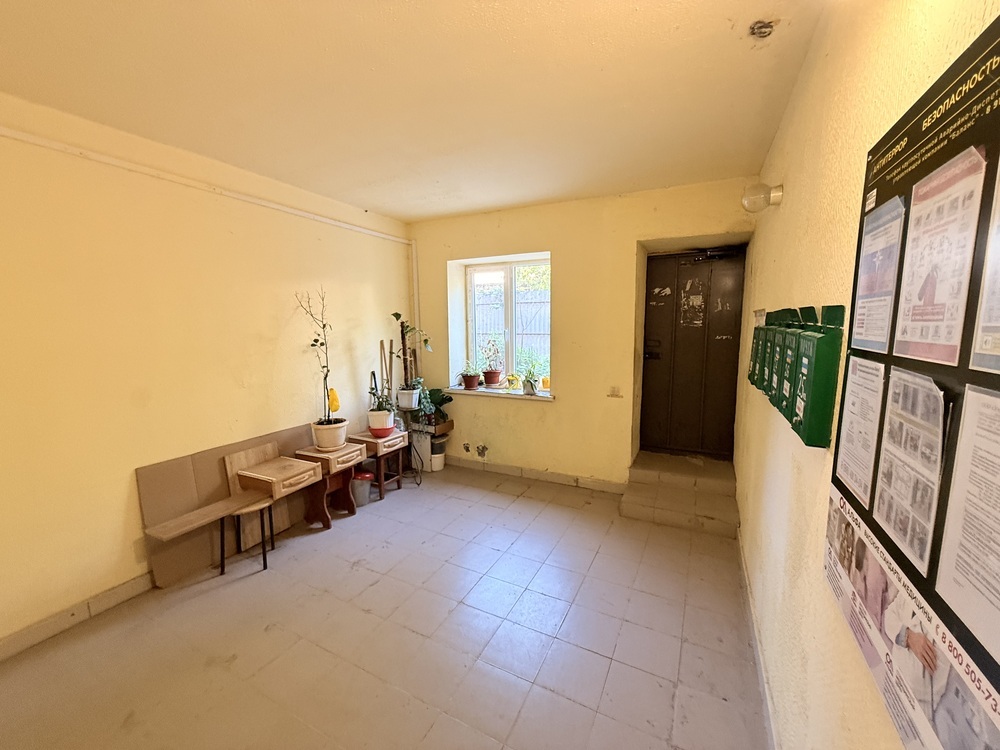 1-к. квартира 32 кв.м, 3/4