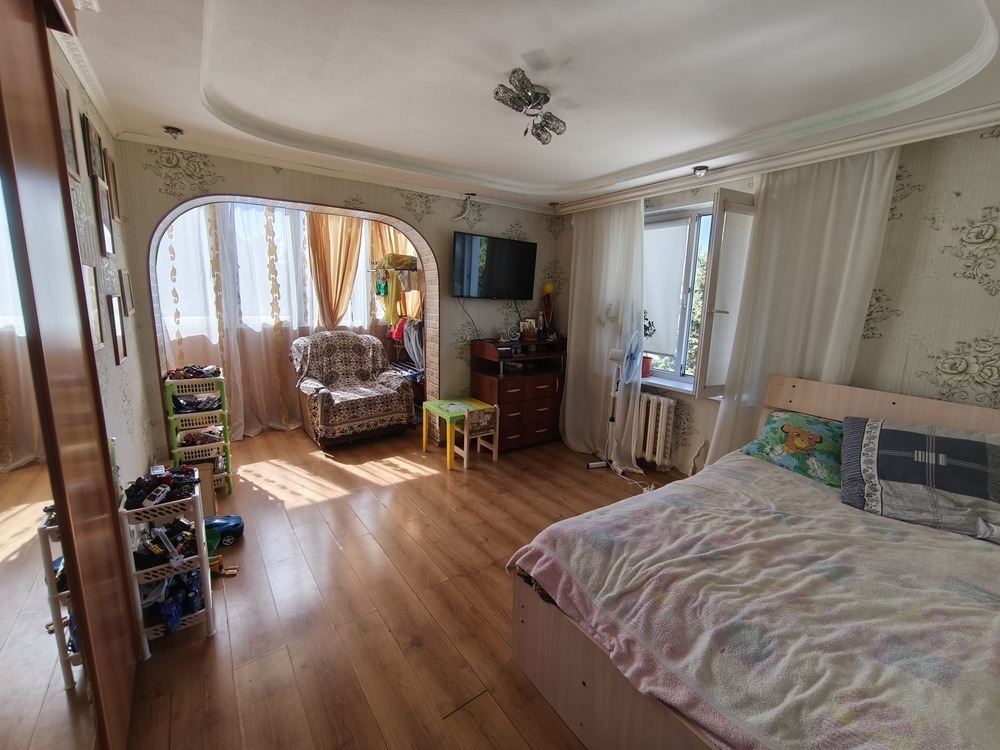 1-к. квартира 50 кв.м, 3/4