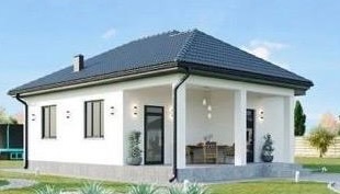 Дом 75 кв.м на участке 6.4 сот