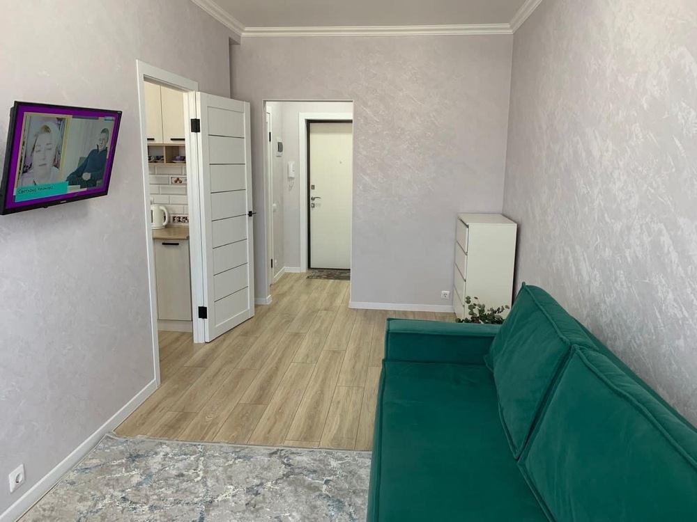 1-к. квартира 36 кв.м, 15/17