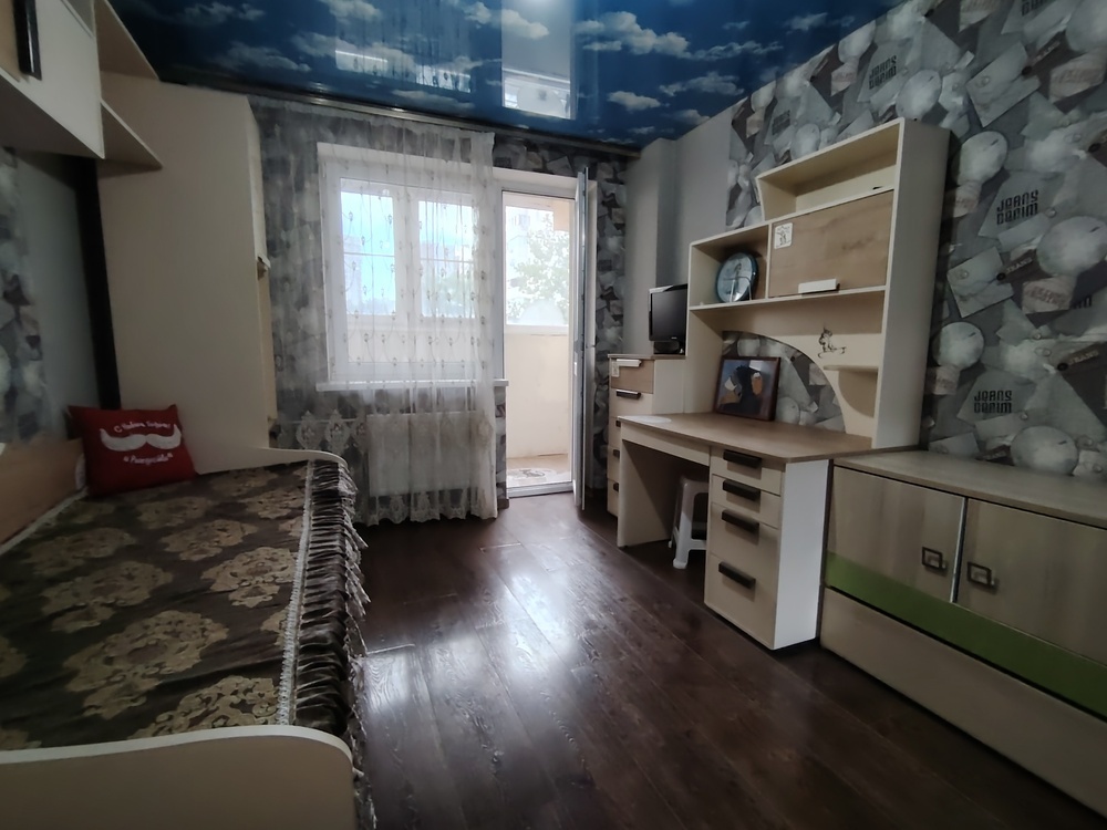 3-к. квартира 74 кв.м, 2/13