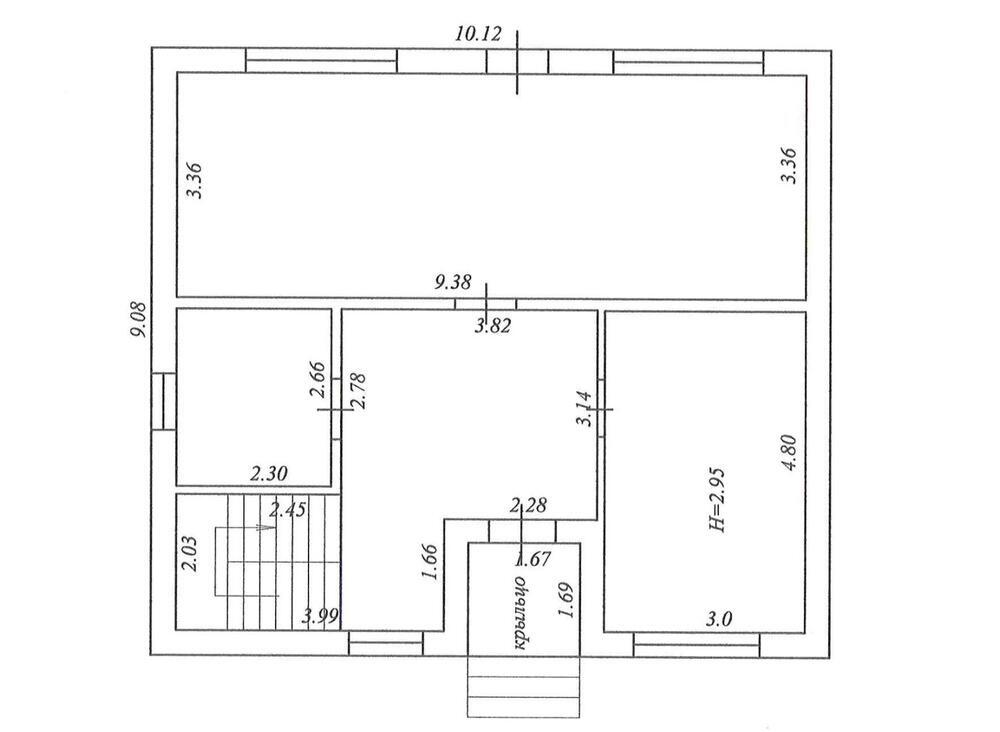 Дом 151 кв.м на участке 3.3 сот