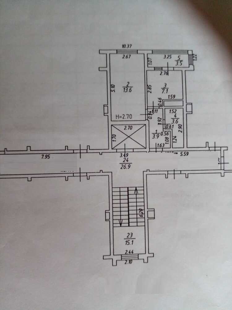 1-к. квартира 31 кв.м, 9/9