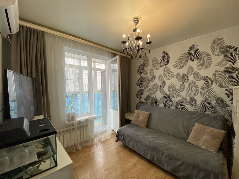 1-к. квартира 37 кв.м, 4/5