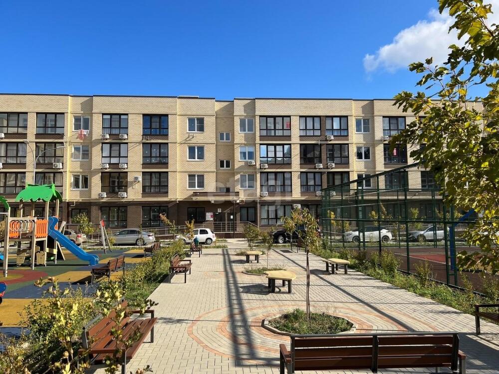 1-к. квартира 39.07 кв.м, 4/4