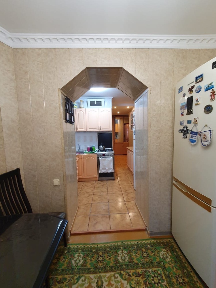 3-к. квартира 63.3 кв.м, 1/2