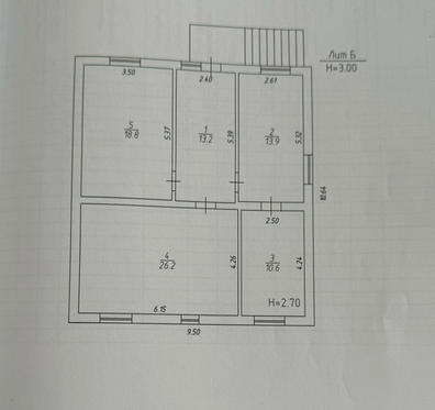 Дом 83 кв.м на участке 7 сот