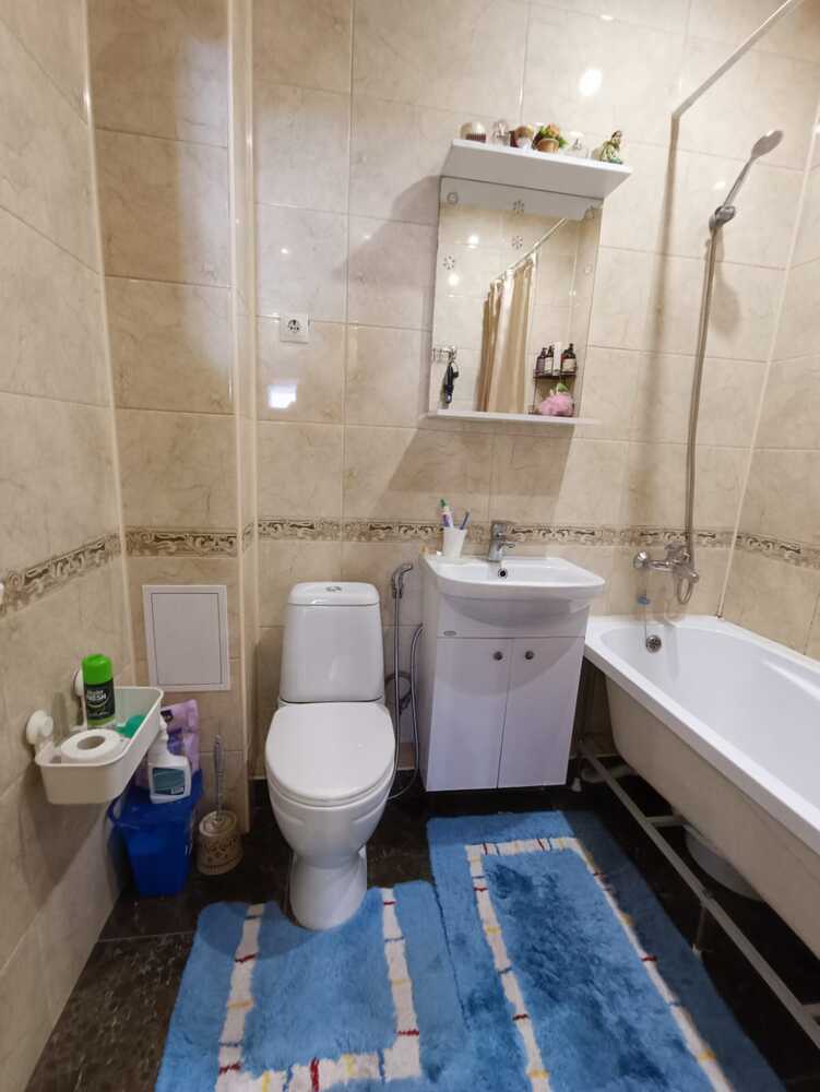 2-к. квартира 53.4 кв.м, 2/3
