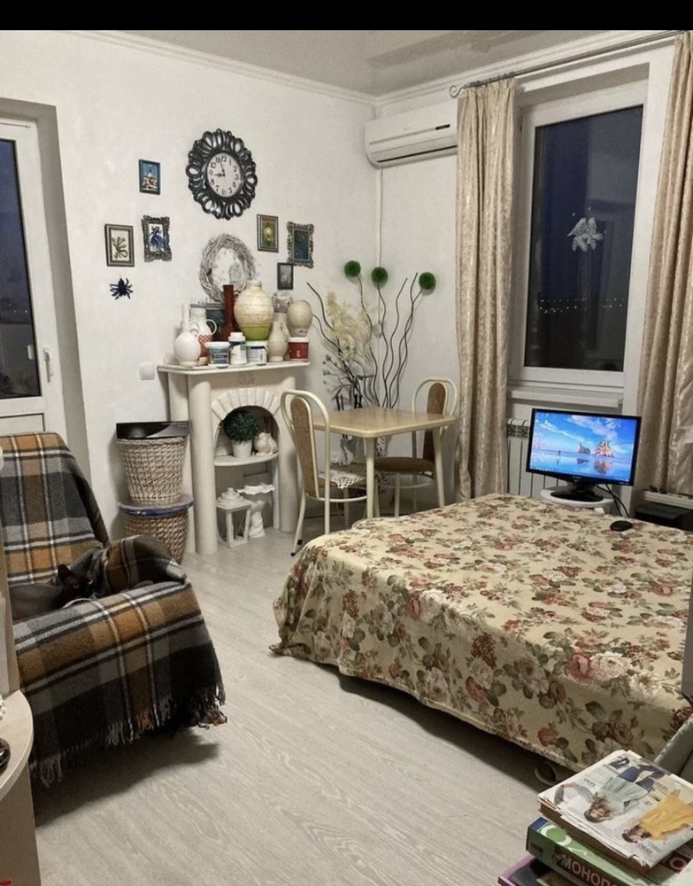 1-к. квартира 33 кв.м, 4/6