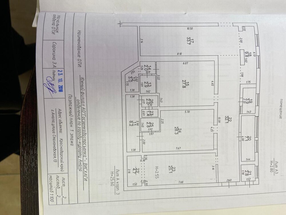 Офисное помещение 422 кв.м