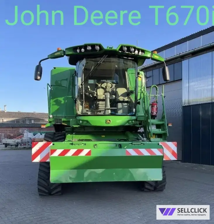 John Deere T670i, 2022 / 2023 г.в., гусеничный, 7.60 м, 515/243 м/ч