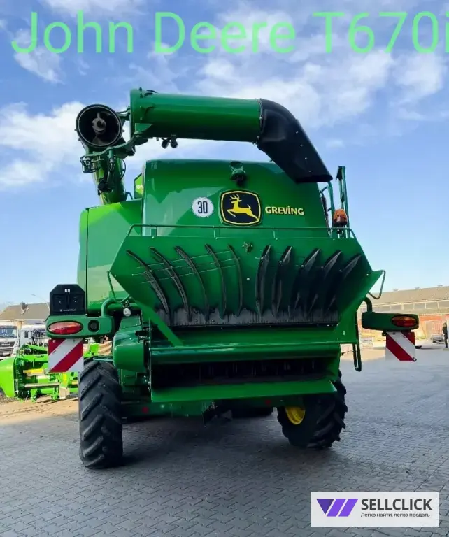 John Deere T670i, 2022 / 2023 г.в., гусеничный, 7.60 м, 515/243 м/ч