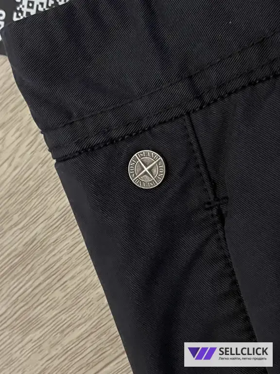 Винтажные брюки Stone Island Vintage Cotton Black 48 Оригинал
