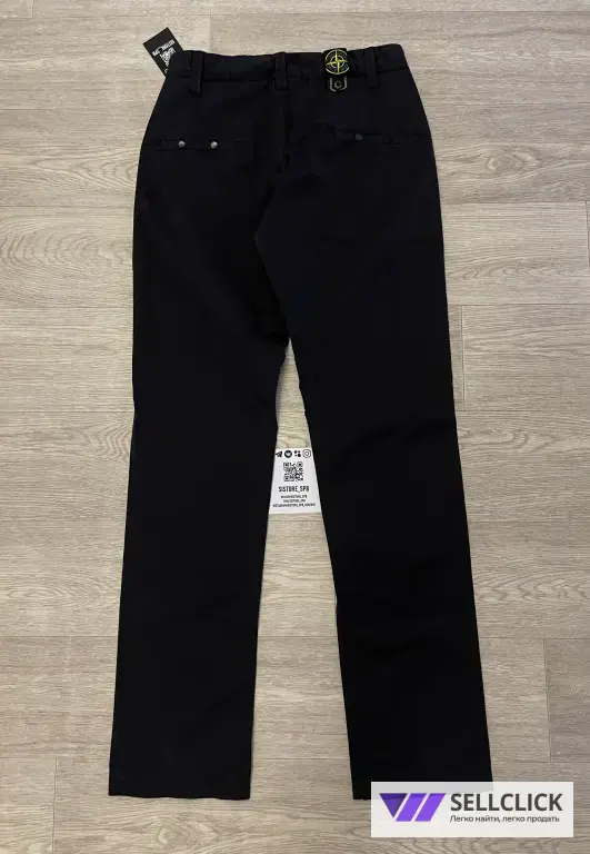 Винтажные брюки Stone Island Vintage Cotton Black 48 Оригинал