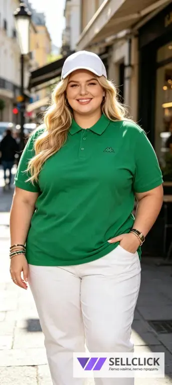 Поло Kappa очень большого размера 80