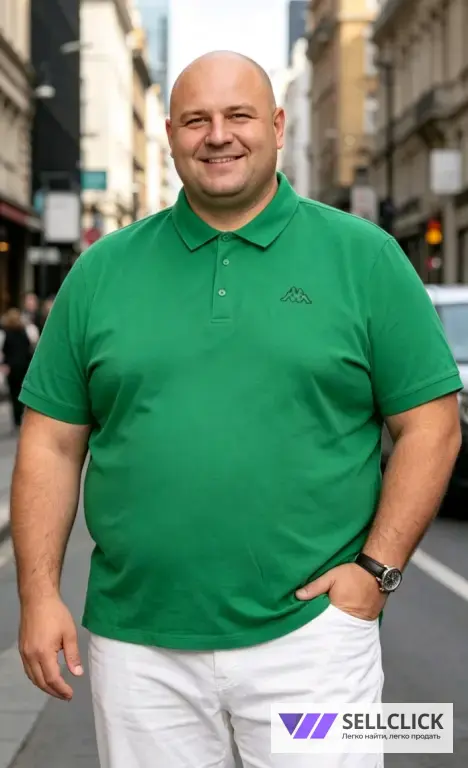 Поло Kappa очень большого размера 80