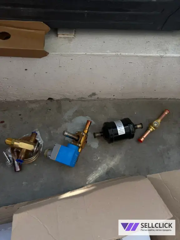 Узел обвязки для ККБ. ККБ это компрессорно конденсаторный блок.