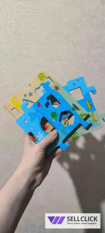 деревянный сортер куб