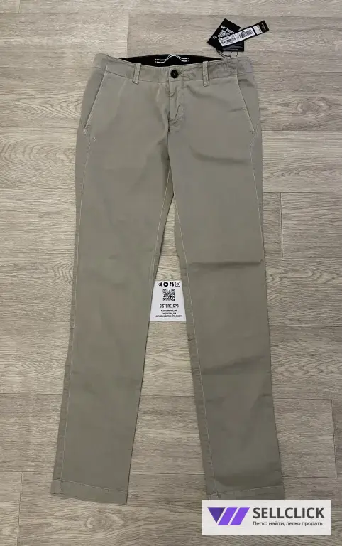 Хлопковые Брюки Stone Island 32 33 Оригинал