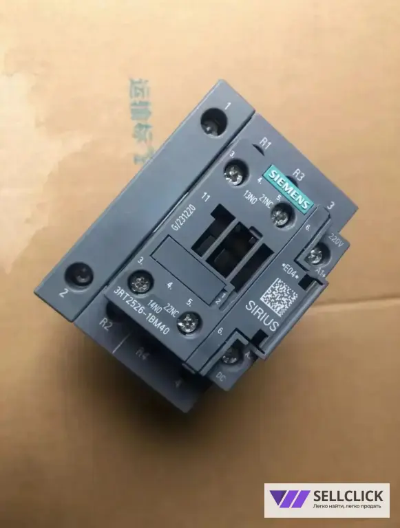Продам вакуумный контактор Siemens 3RT1264-6AP36