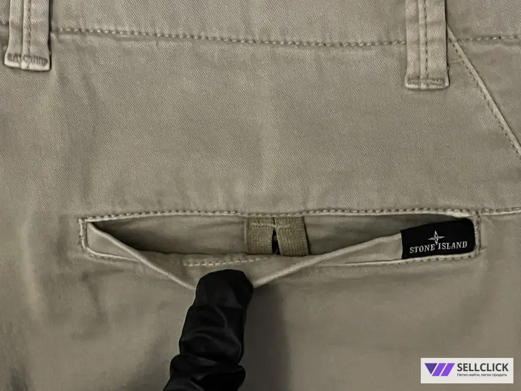 Хлопковые Брюки Stone Island 32 33 Оригинал