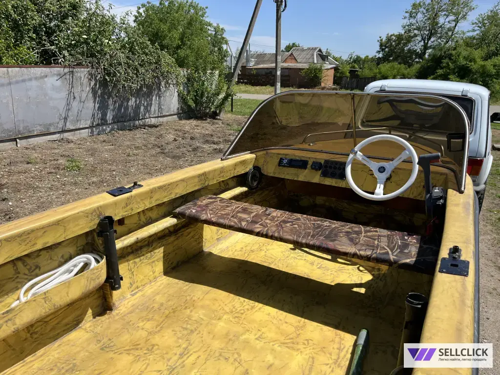 Касатка 410+ мотор Меркурий25+ прицеп