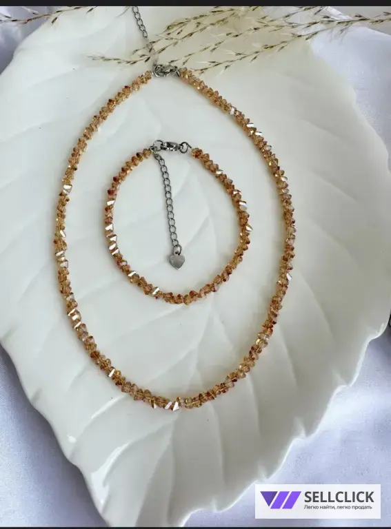 Буси Браслет натуральный камень