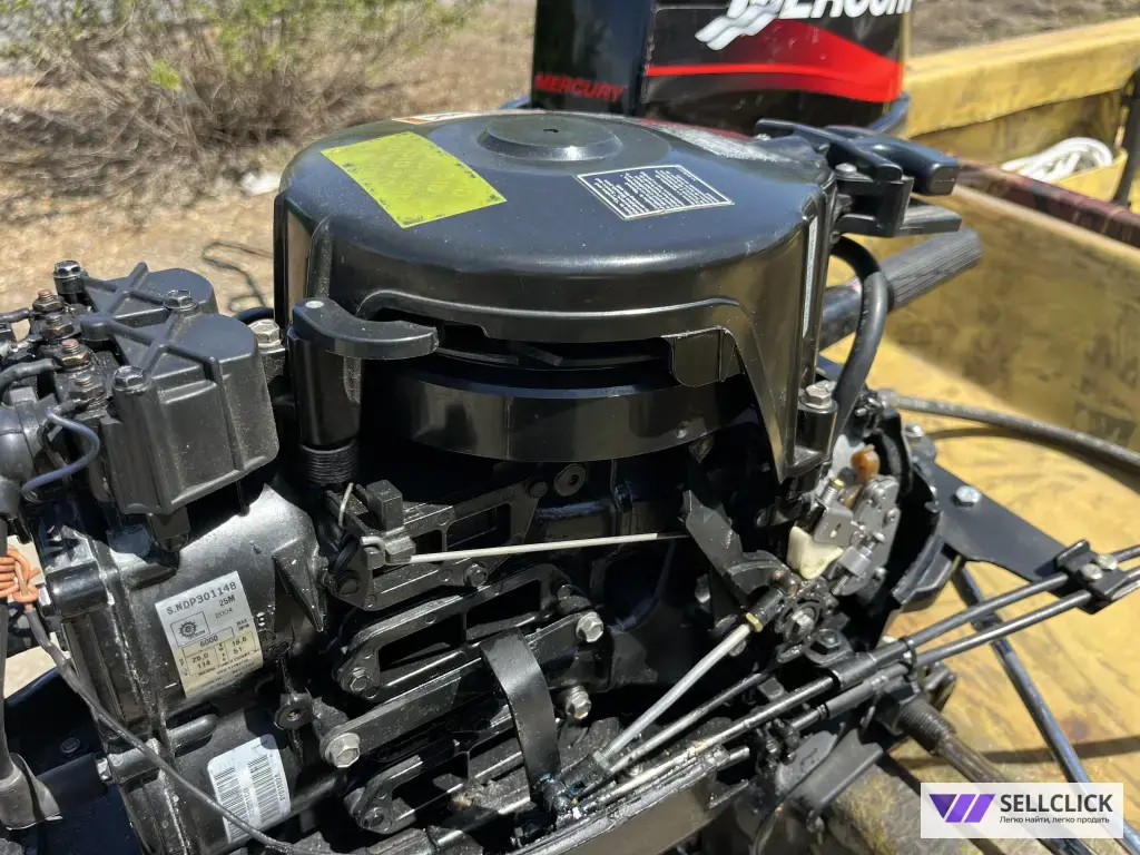 Касатка 410+ мотор Меркурий25+ прицеп