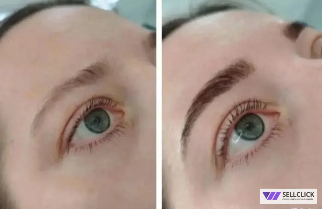 модели для коррекция бровей+ окрашивание