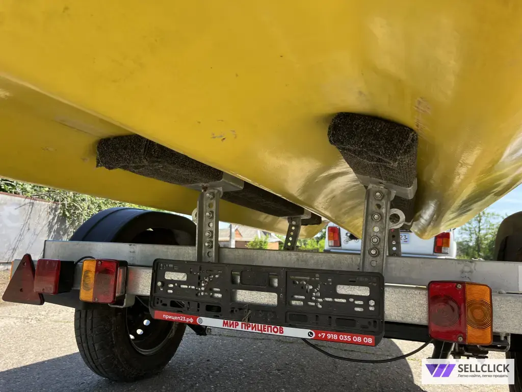 Касатка 410+ мотор Меркурий25+ прицеп