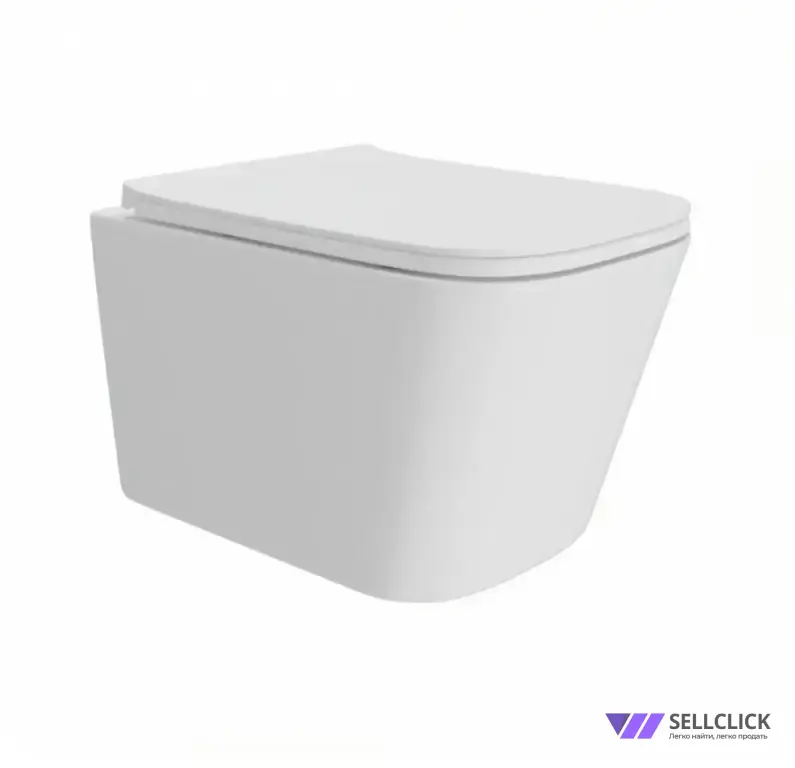 Унитаз подвесной торнадо безободковый с быстросъемным сиденьем микролифт Watersense Eva Pro Vortex W00788
