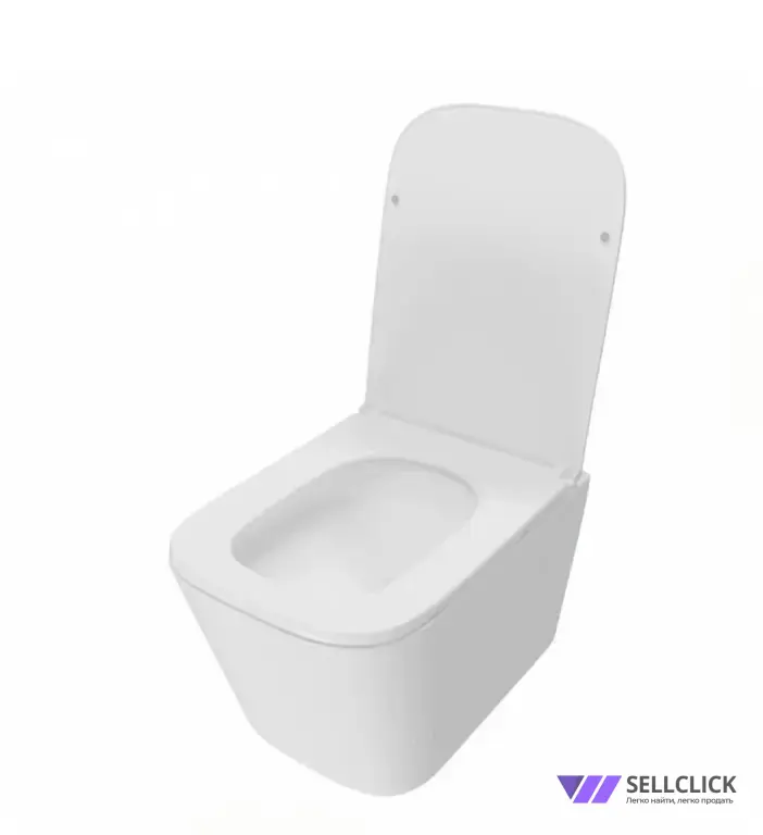Унитаз подвесной торнадо безободковый с быстросъемным сиденьем микролифт Watersense Eva Pro Vortex W00788