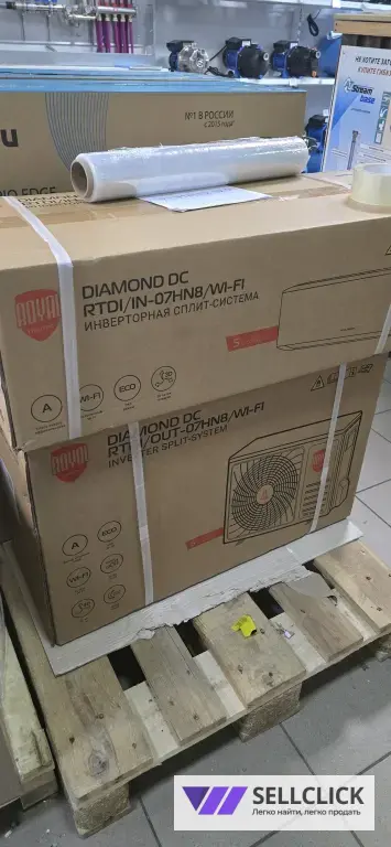 Сплит-система инверторного типа Royal Thermo Diamond DC RTDI-07HN8/Wi-Fi комплект