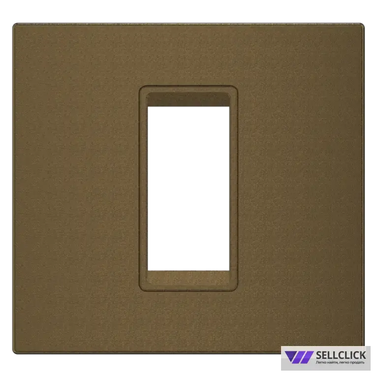 Рамка декоративная 1М CADUCEUS ALING EXPERIENCE Color METALLIC