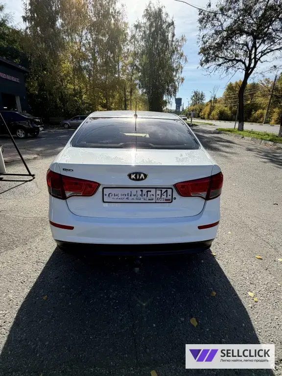 Kia Rio 1.6 Механическая, 2016, 232000 км