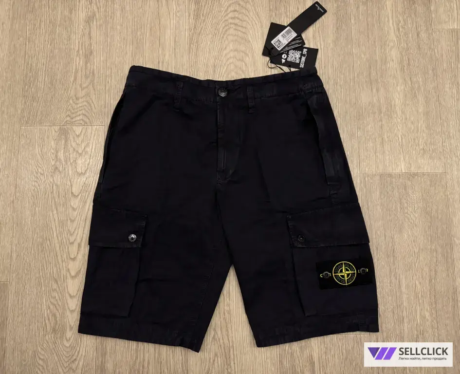 Карго Шорты Бермуды Stone Island Old Effect S M Оригинал