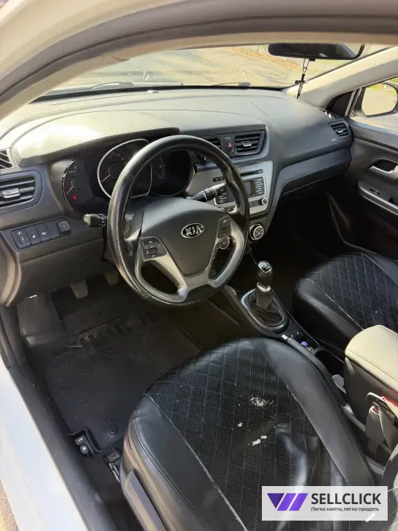 Kia Rio 1.6 Механическая, 2016, 232000 км