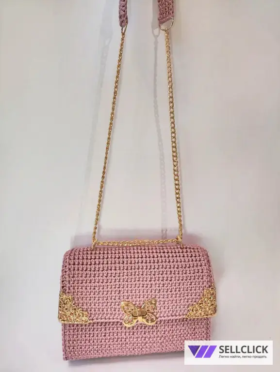 сумка женская вязанная (ручная работа)