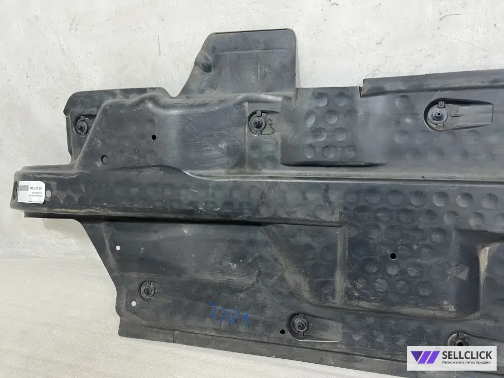 Защита днища кузова Skoda Fabia 2 правая