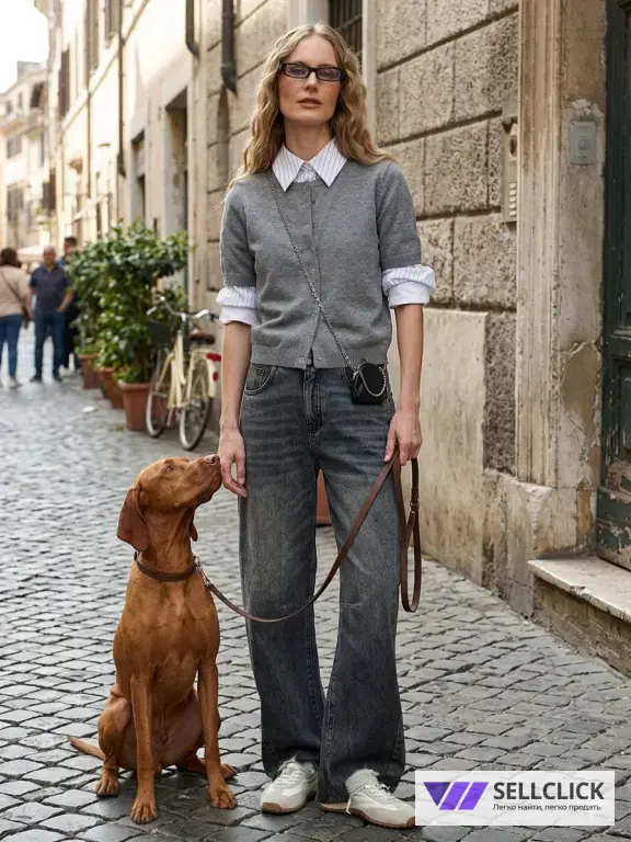 Мужские и Женские джинсы ОПТ "MossMore"